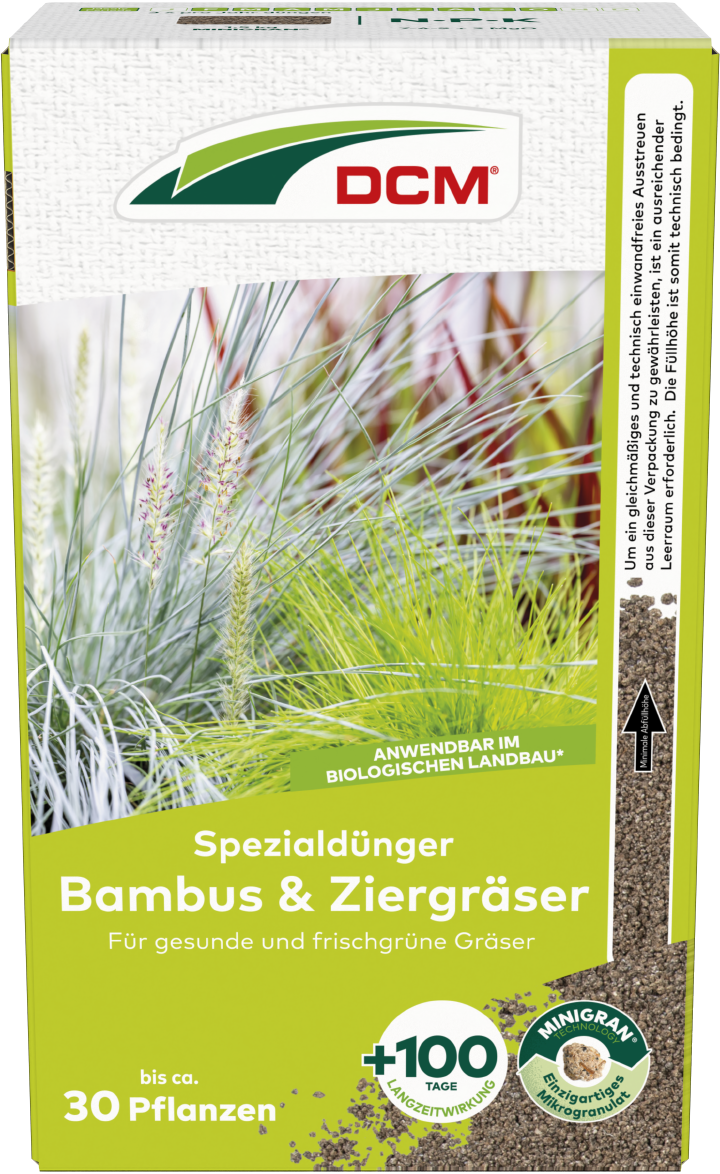 DCM Spezialdünger Bambus & Ziergräser